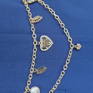 Gold Charm Chain Belt